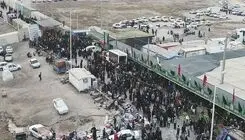  تردد روان در محورهای منتهی به مرزهای اربعین