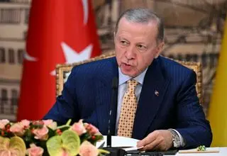 پیام تسلیت اردوغان به مردم ایران در پی حادثه بندر شهید رجایی