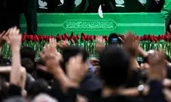 مراسم وداع با پیکر رهبر شهید انقلاب اسلامی و آخرین دیدار با خانواده‌های معظم شهدا