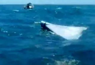 سرنگونی یک پهپاد انتحاری در منطقه سیریک توسط سپاه پاسداران