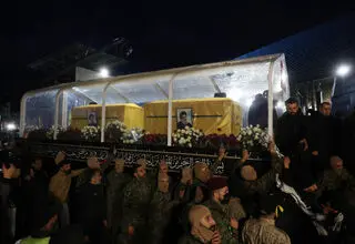 حضور یک شخصیت مهم ایران در مراسم سالگرد شهید نصرالله