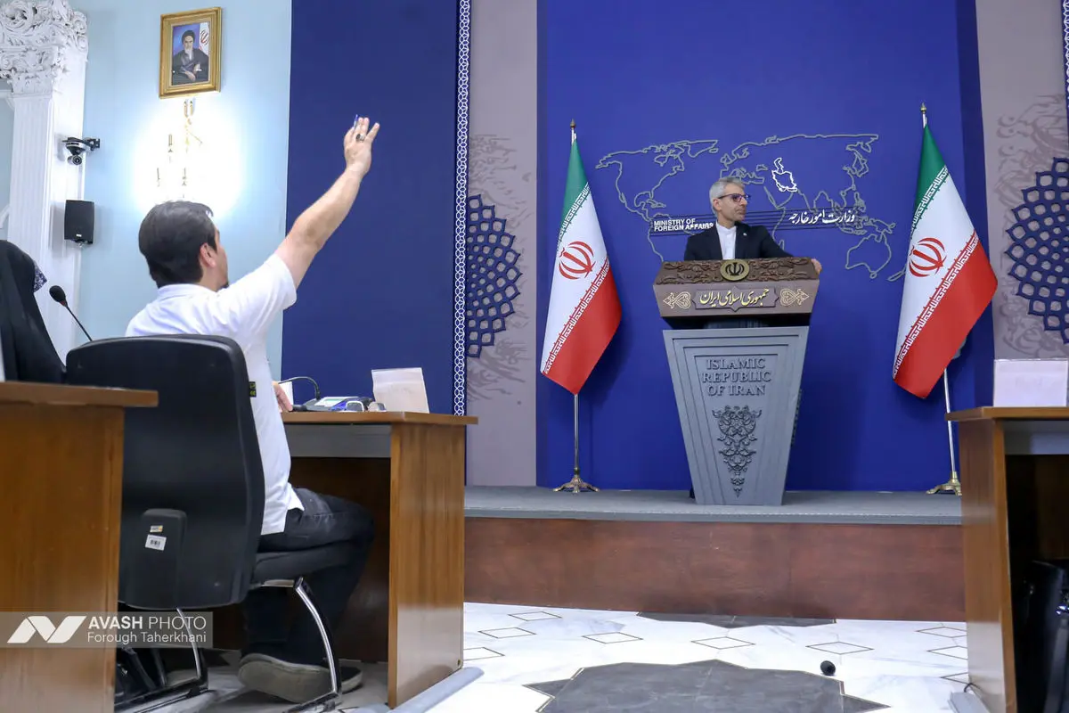 نشست خبری سخنگوی وزارت خارجه