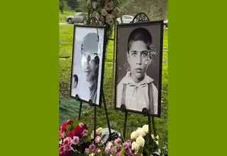 خاکسپاری بهرام بیضایی با نوای حسین علیزاده و مناجات‌خوانی مژده شمسایی