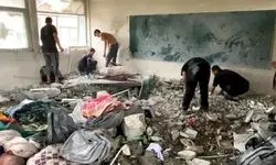 حملات مرگبار اسرائیل به مدارس و چادرهای آوارگان در غزه
