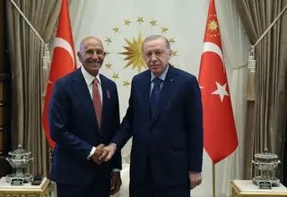 دیدار اردوغان و فرستاده ویژه آمریکا در آنکارا