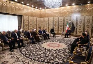 دیدار عضو ارشد جنبش امل لبنان با قالیباف