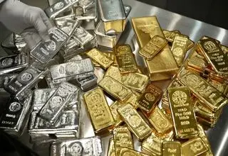 کاهش شدید قیمت طلا و نقره در بازارهای جهانی