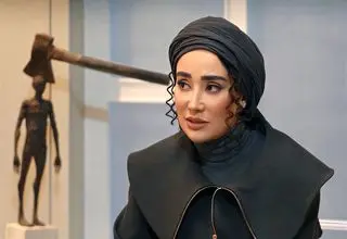 بهاره افشاری با لحن تند جواب اظهارات چندماه پیش فیروز کریمی را داد/ ببینید