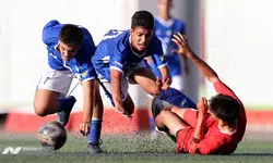 دیدار نونهالان استقلال و پرسپولیس