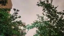 طوفان تندری باز هم در راه تهران