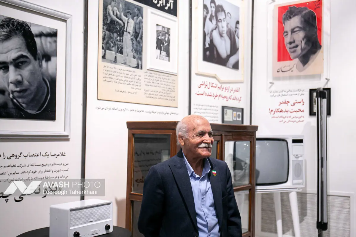 افتتاحیه نمایشگاه «آقا تختی»