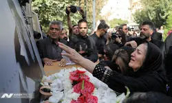 مراسم تشییع پیکر امید جهان