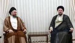 عمار حکیم با سیدحسن خمینی دیدار کرد 