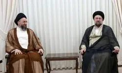 عمار حکیم با سیدحسن خمینی دیدار کرد 