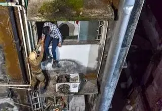 مرگ ۱۴ نفر در آتش سوزی در این هتل