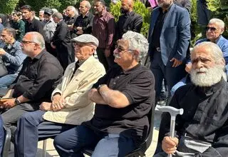  وداع اهالی فرهنگ و رسانه با بهروز رضوی صدای ماندگار ایران