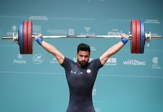 رکورددار جهان به طلا نرسید!/ ۲ نقره و یک برنز علیرضا معینی در ریاض