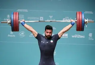 رکورددار جهان به طلا نرسید!/ ۲ نقره و یک برنز علیرضا معینی در ریاض