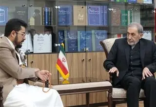 ولایتی با نماینده انصارالله دیدار کرد