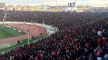 اشغال جایگاه خبرنگاران توسط هواداران ‌تراکتور