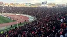 اشغال جایگاه خبرنگاران توسط هواداران ‌تراکتور