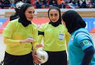 قضاوت داوران ایرانی در مسابقات جام ملت‌های فوتسال زنان آسیا