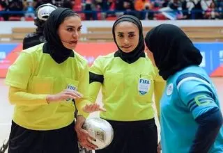 قضاوت داوران ایرانی در مسابقات جام ملت‌های فوتسال زنان آسیا