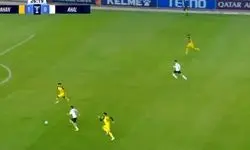 گل تساوی آخال به سپاهان+ویدیو