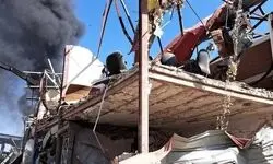 حریق ۳ سوله در شهرک صنعتی شمس‌آباد با ۲۶ مصدوم