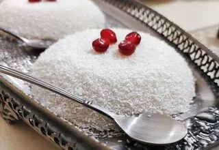 طرز تهیه دسر گل برفی؛ دسر مشهور ترکیه‌ای