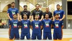 قرعه‌کشی رقابت‌های بین‌المللی کشتی آزاد مغولستان برگزار شد