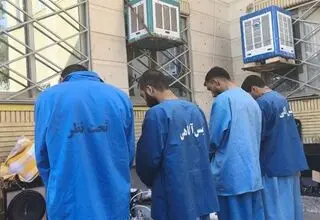 انهدام و دستگیری ۵ نفر از باند سرقت مسلحانه منازل تهران
