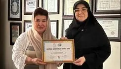 پوران درخشنده و دریافت جایزه بین‌المللی نلسون ماندلا