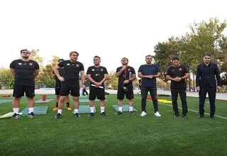 معارفه رسمی مهدی تارتار و کادر فنی جدید پرسپولیس