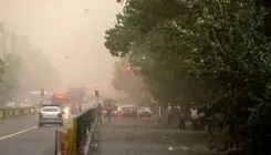 پیش‌بینی باد، باران و گردوخاک در مناطق مختلف