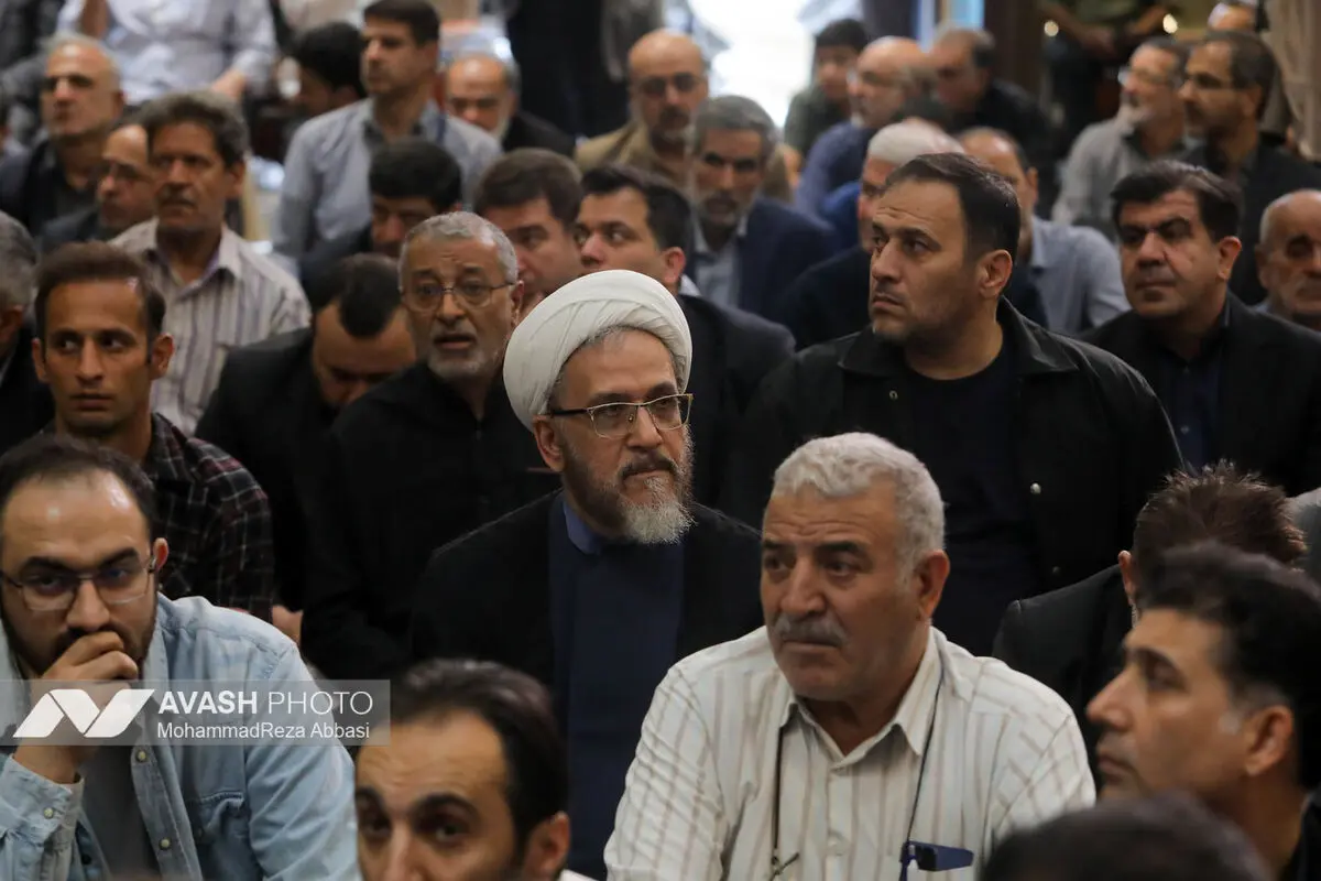 مراسم گرامیداشت شهید علی لاریجانی و فرزندش شهید مرتضی لاریجانی