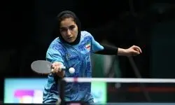 برد مقتدرانه تیم ملی تنیس روی میز بانوان ایران مقابل لبنان