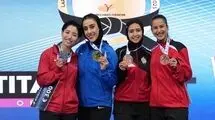 دختر کاراته‌کا ایران به مدال طلای مسابقات قبرس دست پیدا کرد