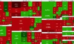  ریزش سنگین بورس در آغاز هفته 