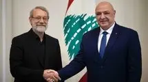 لاریجانی با رئیس‌جمهور لبنان دیدار کرد