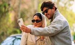  اسماعیل دوباره عاشق یلدا شد/سکانس عاشقانه «بدنام» باآهنگ علی زندوکیلی