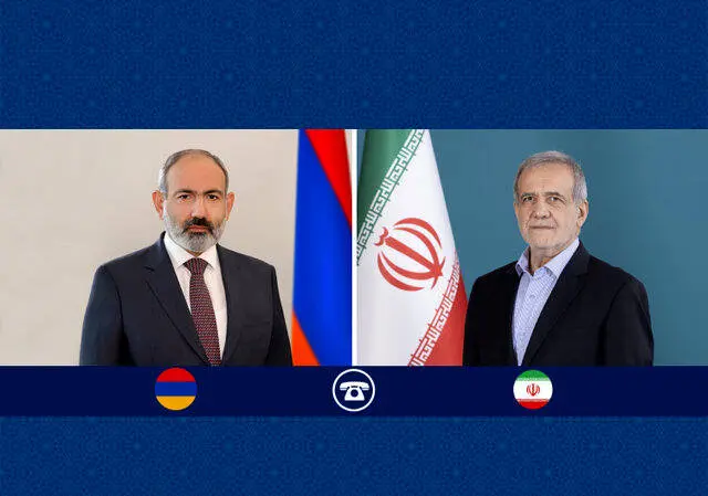 دعوت پاشینیان از پزشکیان برای سفر به ارمنستان 
