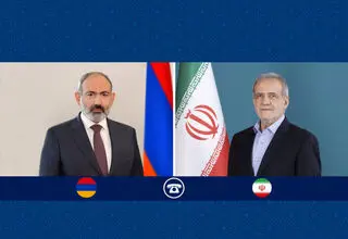 دعوت پاشینیان از پزشکیان برای سفر به ارمنستان 