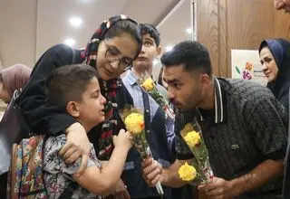 اقدام خیرخواهانه طلایی‌پوشان در روز اول مهر