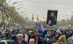 درگیری طرفداران شیعه انگلیسی با زائرین اربعین/ فیلم