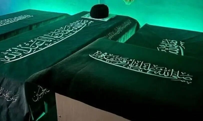آئین رسمی استقبال از پیکر مطهر رهبر شهید در عراق برگزار شد
