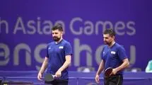 صعود ملی‌پوشان مرد پینگ‌پنگ ایران در رنکینگ جهانی