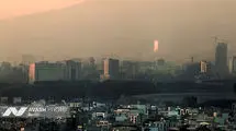 شاخص آلودگی هوای تهران امروز شنبه 23 اسفند 1404