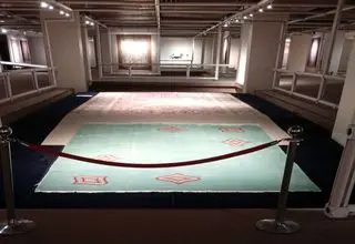 نمایش فرش تاریخی «خلیج فارس» با طرحی استثنایی در موزه فرش ایران