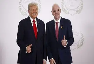 حضور دونالد ترامپ در مراسم قرعه‌کشی جام جهانی ۲۰۲۶